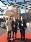 De gauche à droit l'ambassadeur de France (Philippe Lalliot), de l'Allemagne (Dirk Brengelmann) et du Maroc (Abdelouahab Bellouki)