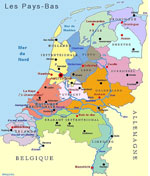 carte Pays-Bas - JPEG